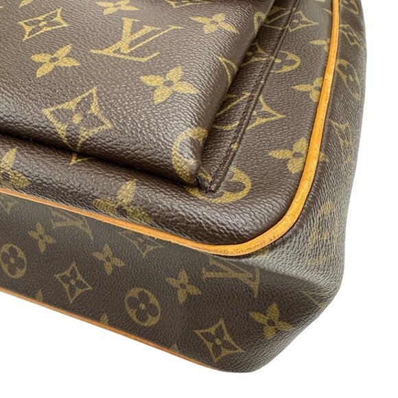 LOUIS VUITTON Authentic Brown Monogram Shoulder Bag - Picture 4 of 10